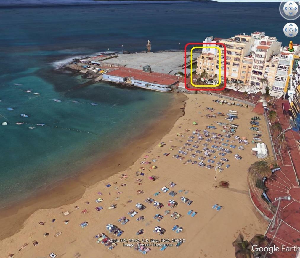 Apartment 2-10 Canteras Beach Las Palmas de Gran Canaria Exterior foto